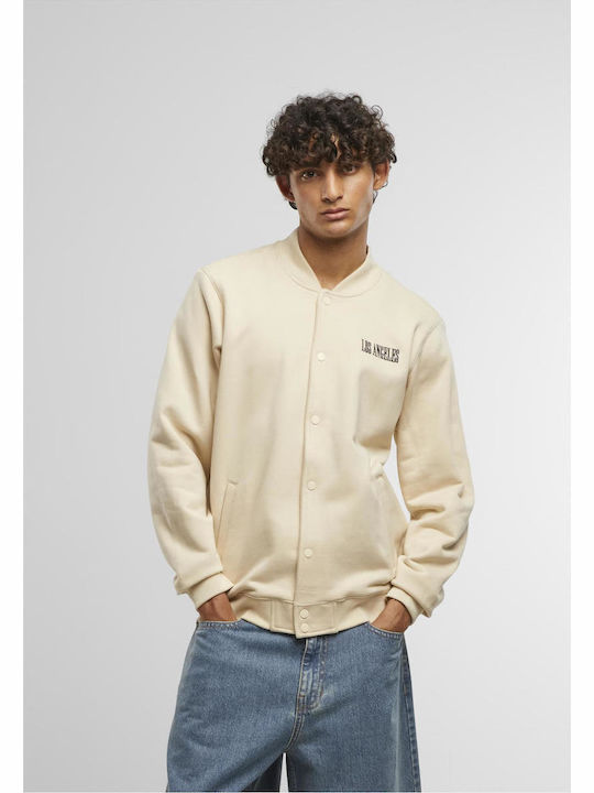 Collegejacke Jacke Sand
