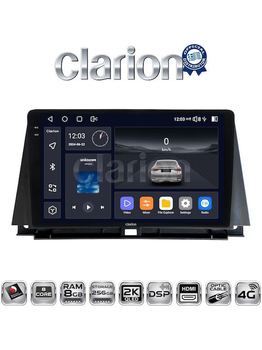 Clarion Автомобилна Аудио Система (Блутут/USB/WiFi/GPS/Apple-Carplay/Android-Auto)