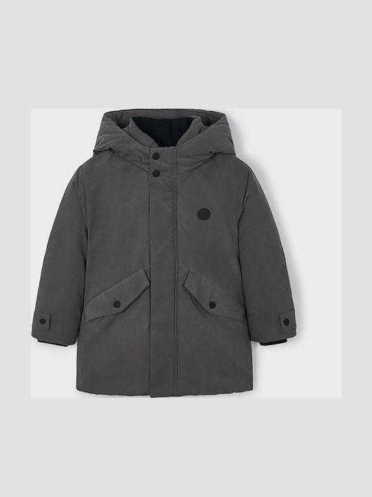 Mayoral Kids' Parka with Hood Black
