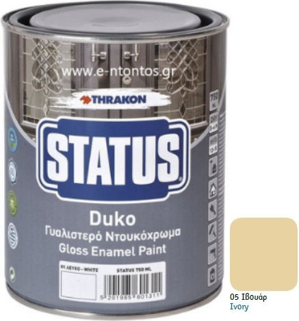 Thrakon Varnish Colour Status Duko 0.18lt Ivory Shiny