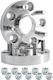Wheel Spacers 25mm 5x114.3 64.1 14x1.50 Tesla Simoni Racing 2 Pieces