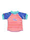 Close Parent Costum de baie pentru copii Rashguard Roșie
