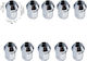 Simoni Racing Nuts M12x1.5mm Length 34mm 10pcs