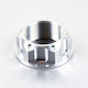 Pro Bolt Aluminum Handlebar Clamp Nut Ltyokeo20s Kawasaki Zzr 1400 Abs 12-20 Triumph Daytona 675 06-14 Silver