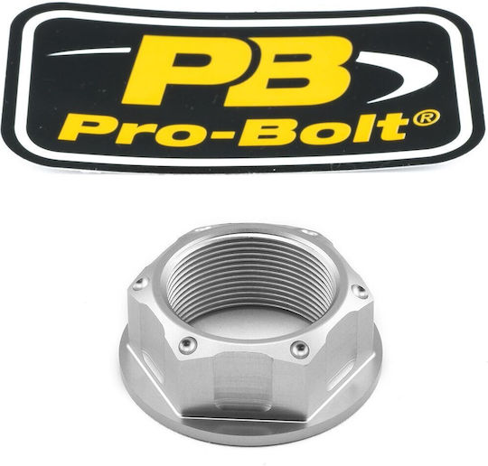 Pro Bolt Aluminum Handlebar Plate Nut Ltyokeo10s Honda Cb 1000 R Abs 08-21 Honda Nsr 125 R 93-03 Silver
