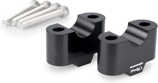 Risers 30mm Black BMW F750GS '18-'24 F800GS '24-'25 21810N Puig Handlebar Accessories