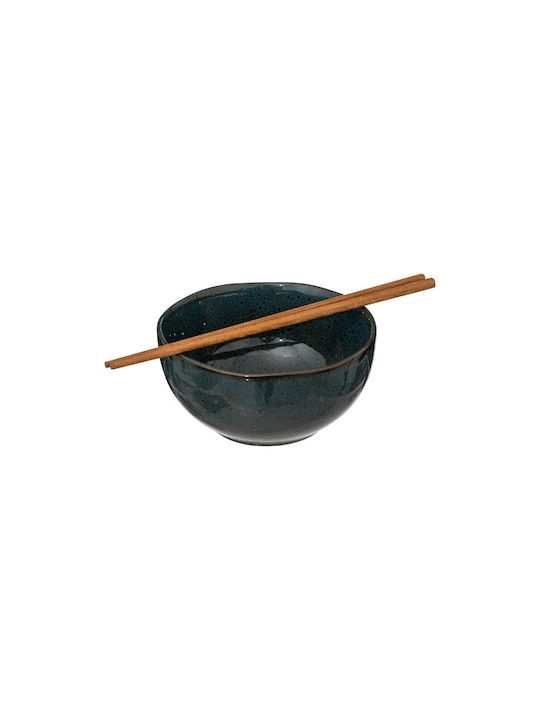 Secret de Gourmet Servierschüssel Rund Keramik Grün mit Durchmesser 15cm 2Stück