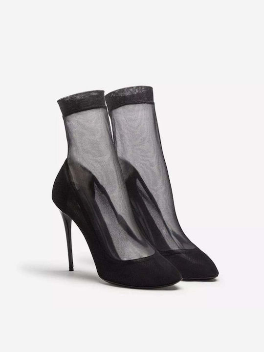 Dolce & Gabbana Leder Pumps Schwarz