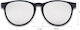 Additional B&s Round Black Sunglasses Clip-On Black Lens Silver Mirror Case Polarized Multi