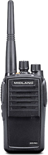 Midland G15 PRO Noise Cancelling Funkgerät PMR 0.5W ohne Display