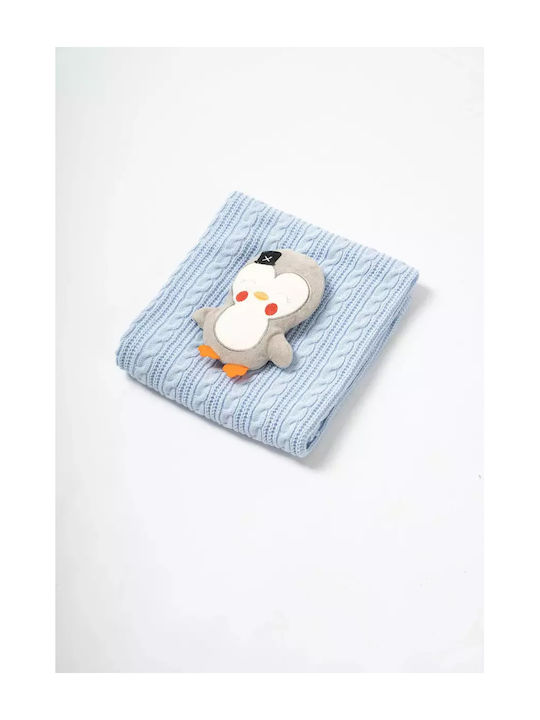 Evita Blanket Light Blue