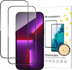 Wozinsky Full Face Tempered Glass Black for iPhone Air