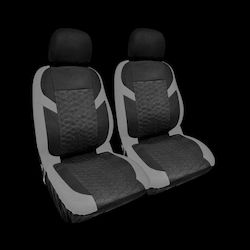 Ototop Car Seat Covers Front Covers 2 Pieces Polyester Gray