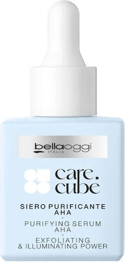 Bellaoggi Care Cube AHA Moisturizing Serum Face with Hyaluronic Acid for Detoxification 30ml