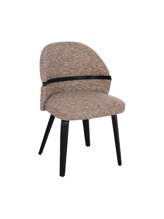 Dekker Dining Room Fabric Chair Black, Brown 50...