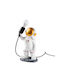 Megapap Decorative Lamp Astronaut with Socket for Bulb E27 White