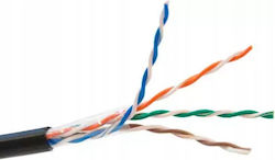 Utp Кабел 4x2x0.5 Кат 6 Kr5305 Черен Dry Securitynet C&c Partners Sec6utpd305 Utp Кабел 4x2x0.5 Кат 6 Kr5305 Черен Dry Securitynet C&c Partners Sec6utpd305