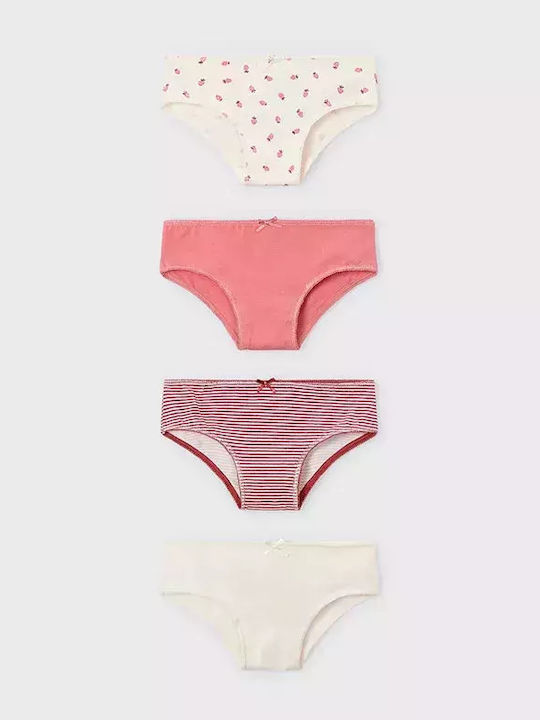 Mayoral Kids' Set with Briefs Pink 4pcs