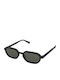 Guess Unisex Ochelari de soare cu Negru Cadru și Verde Lentilă