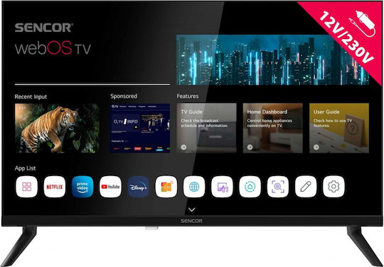 Sencor Smart Television 24" HD Ready LED SLE 24S830MB (2025)
