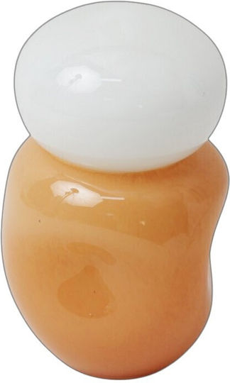 Karvounis Decorative Vase White 12x12x20cm