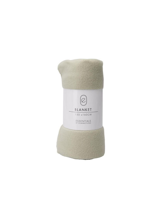 Next Κουβέρτα Fleece Καναπέ 130x160εκ. Πράσινο