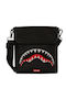 Fly Knit Mouth Men's Bag Shoulder / Crossbody Black