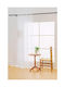 Cotton Market Curtain with Pencil Pleat White 145x250cm