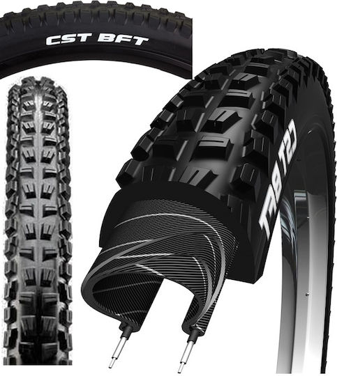 Cst Tire 26x2.25 Bft C1752 Wire 54-559 All Mountain Freeride