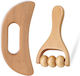 Holz Massagewerkzeuge Gua Sha & Roller Gesicht & Körper Holz Massage Set