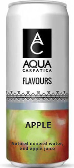 Aqua Carpatica Ανθρακούχο Νερό με Γεύση Apple 0.33lt