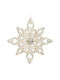 Hanging Hanging Snowflake Ornament White