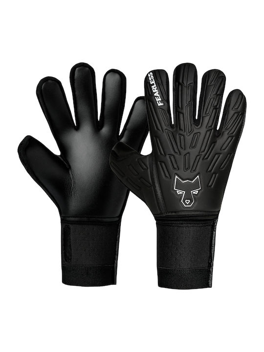 Fearless Goalkeepers Wolf V Kids & Adults Goalkeeper Gloves Black