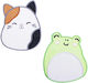 Fizz Squishmallows Cam & Wendy Iron On Badges Cdu 350123