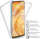 360° Handyhülle Huawei P40 Lite E Vorder- und Rückseite 2-in-1 Vollkörper Silikon Gel Laminierte Rückseite Weich Klare Transparente Lambda