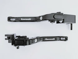 Kawasaki Set Brems-/Kupplungshebel für Motorräder Flexibel Einstellbar für Kawasaki Z900 Schwarz Ζ900FGD Kawasaki Set Brems-/Kupplungshebel für Motorräder Flexibel Einstellbar für Kawasaki Z900 Schwarz Ζ900FGD