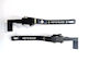 Innovaciones MS Set of Motorcycle Brake/Clutch Levers Flexible Adjustable Black F23/C23GUZZI