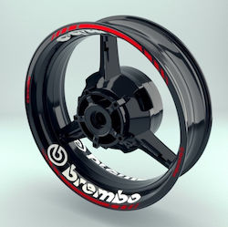 Brembo Felgenklebeband Radaufkleber St10019