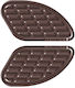 Universal Soft Adhesive Tank Protection Left+Right Brown Bumps 15p Print