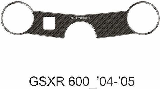 Autocolantă Timișonplacă Yoke Protector Gsxr 600 04-05 Ppss17p Print