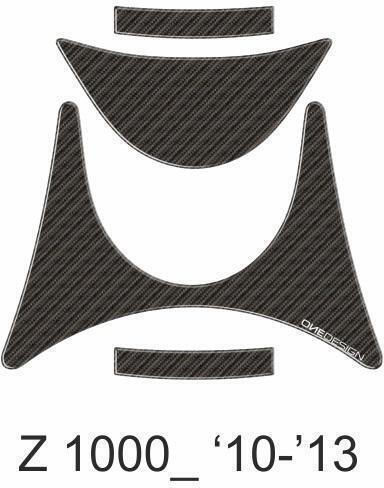 Yoke Protector Handlebar Sticker Z1000 10-13 Ppsk5p Print