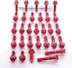 Hexagon Aluminium Engine Bolts Kit Race Spec Mt-07 Eya186hxrre Red Pro Bolt
