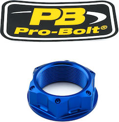 Pro Bolt Aluminum Handlebar Nut Ltyokeo40b Bmw S 1000 Rr Abs 10-24 Yamaha Yzf-r6 600 99-20 Blue