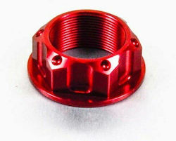 Pro Bolt Aluminum Handlebar Nut Ltyokeo50r Suzuki Gsx 750 F 88-03 Kawasaki W 800 11-16 Red