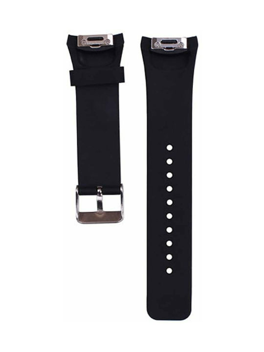 Λουράκι Σιλικόνης Μαύρο (Samsung Gear 2/Gear Νeo)
