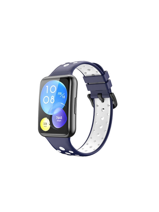 Λουράκι Σιλικόνης Μπλε (Huawei Watch Fit 2)