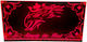 3D Decorative Cabin Sign Red Led 24v Scania 300mm 150mm Cable 15m Plug Lighter Socket Left Side