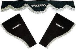 Σετ Κουρτίνες 3 Τεμαχίων Volvo Μαύρες