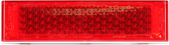 Pliant Reflector Roșu Autocolant 126x34 Was
