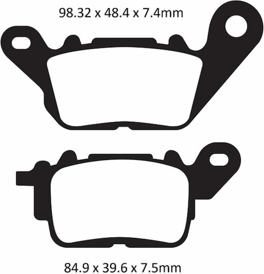 Pads Set Fa694 Organic Front Yamaha N-max 125cc-150cc/crypton-s 115cc 2bm-f5805-00/2dp-f5805-00 Genuine113034
